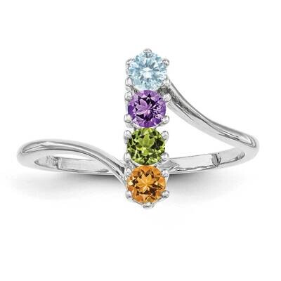 Family Jewelry Ring 14k White Gold XMR15/4WGY, MPN: XMR15/4WGY, 883957152165