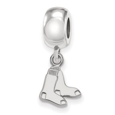 Boston Red Sox Bead Charm Extra Small Dangle Sterling Silver SS055RSO, MPN: SS055RSO, 886774631400