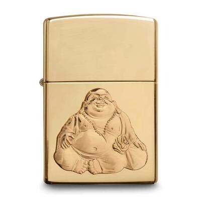 Zippo High Polished Brass Buddha Lighter GM25767, MPN: GM25767, 191693022278