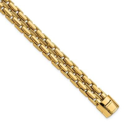 Chain Bracelet 14K Yellow Gold Polished GB281-8.5, MPN: GB281-8.5, 883957810805