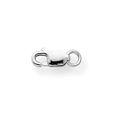 Standard Weight Lobster with Jump Ring Clasp 10k White Gold 1W1616, MPN: 1W1616,