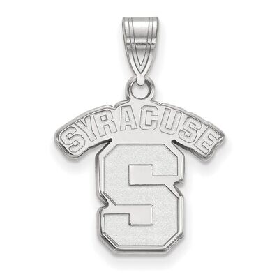 Syracuse University Medium Pendant Sterling Silver SS003SYU, MPN: SS003SYU, 886774698953