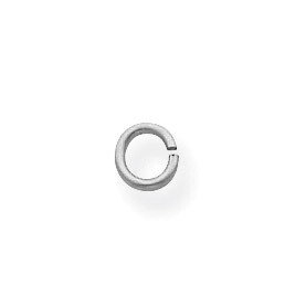 20 Gauge 4.90mm Round Jump Ring Setting 18k White Gold 8W2856