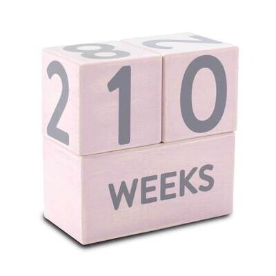 Pink Wooden Age Blocks GM22414, MPN: GM22414, 698904601128