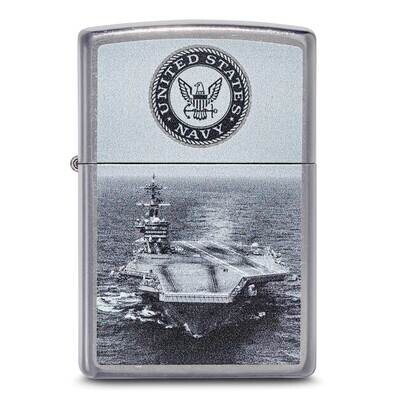 Zippo Street Chrome US Navy Lighter GM25812, MPN: GM25812, 191693173246