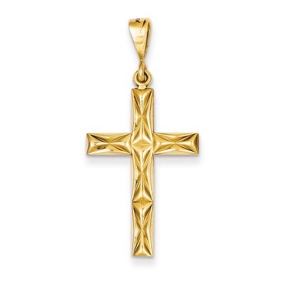 Reversible Latin Cross Pendant 14k Gold C2728, MPN: C2728, 883957456799