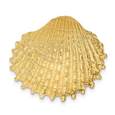 Scallop Shell Slide 14k Gold SL612, MPN: SL612, 63721806023