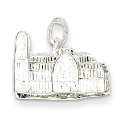 Westminster Abbey Charm Sterling Silver QC261, MPN: QC261, 883957906201