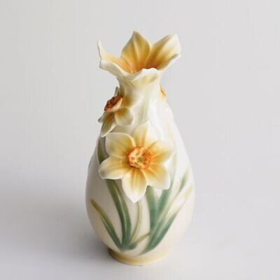 Franz Porcelain Daffodil Topper Small Vase FZ01147, MPN: FZ01147,