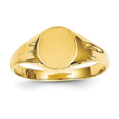 Childs Signet Ring 14k Gold R218, MPN: R218, 883957516851