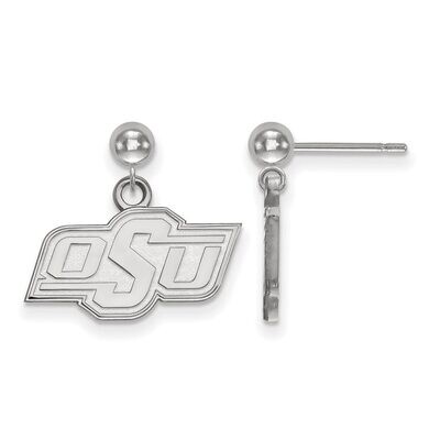 Oklahoma State University Earring Dangle Ball Sterling Silver SS009OKS, MPN: SS009OKS, 886774694351