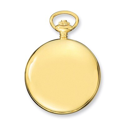 Charles Hubert IP-plated Stainless Steel White Dial Pocket Watch XWA4342, MPN: XWA4342, 848870002102