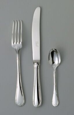 Chambly Rubans Croises Table spoon - Silver Plated