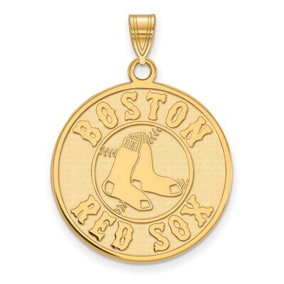 Boston Red Sox x-Large Pendant 14k Yellow Gold 4Y005RSO, MPN: 4Y005RSO, 886774864303