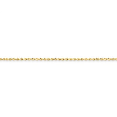 1.50mm Handmade Regular Rope Chain 8 Inch 14k Gold 012S-8, MPN: 012S-8, 886774393650