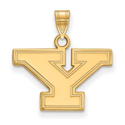 Youngstown State University Small Pendant Gold-plated Silver GP001YSU, MPN: GP001YSU, 886774892016