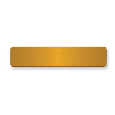 1/2 x 2 3/8 Polished Brass Plates-Sets of 6  GL6673, MPN: GL6673,