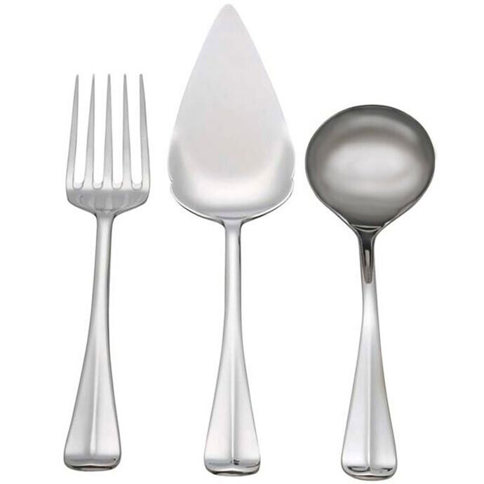 Reed and Barton Royal Scroll Flatware 3 Piece Serving Set 4990813 ...