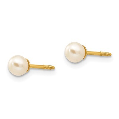 Fresh Water Cultured Pearl Earrings - 14k Gold SE267 by Madi K, MPN: SE267, 27657284096