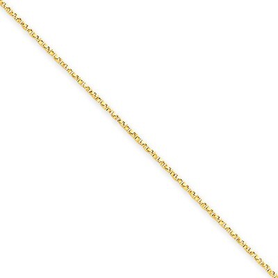 0.95mm Twisted Box Chain 20 Inch 14k Gold TSB045-20, MPN: TSB045-20, 886774538273