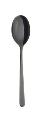 Sambonet Linear PVD Black Dessert Spoon 52713B25, MPN: 52713B25, 790955032507
