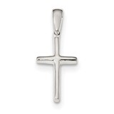 Cross Pendant Sterling Silver Polished QC9058, MPN: QC9058, 886774124001