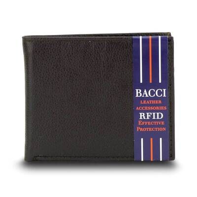 Brown Cowhide RFID Slim Bifold Wallet GM23268, MPN: GM23268,