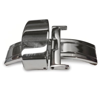 18mm Stainless Steel Deployment Clasp for Leather Strap 18 Inch FTL138-18, MPN: FTL138-18,