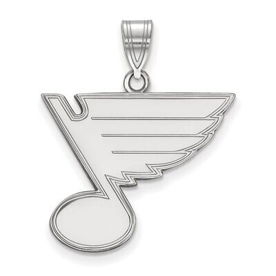 Saint Louis Blues Large Pendant Sterling Silver SS004BLE, MPN: SS004BLE, 886774745237