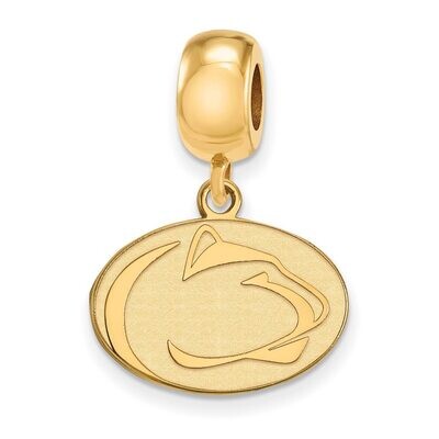 Penn State University Bead Charm Small Dangle Gold-plated Silver GP004PSU, MPN: GP004PSU, 886774898…