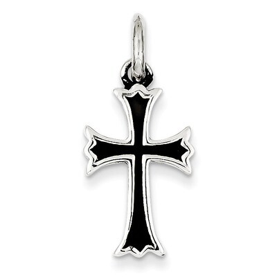 Cross Pendant Antiqued Sterling Silver QC7265, MPN: QC7265, 883957572307