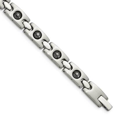 Magnetic Ball Accent Bracelet Stainless Steel SRB105-8.5 by Chisel, MPN: SRB105-8.5, 883957734675