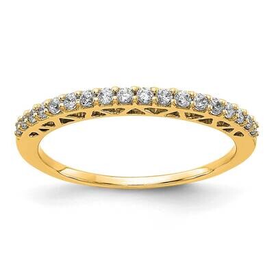 Polished Lab Grown Diamond Si1/Si2, G H I, Ring 14k Yellow Gold RM5626-025-7YLG, MPN: RM5626-025-YA…