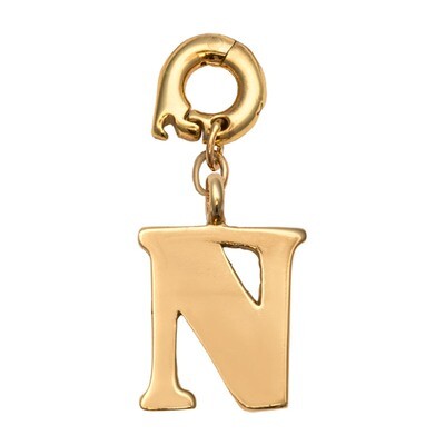 Nikki Lissoni N Charm Gold-Plated D1129GSN, MPN: D1129GSN, 8718819239031