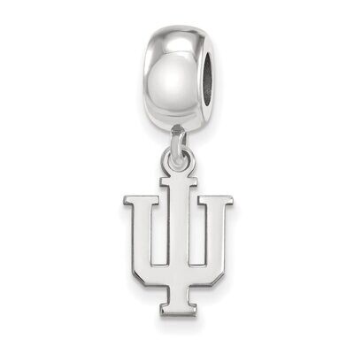 Indiana University Bead Charm Small Dangle Sterling Silver SS034IU, MPN: SS034IU, 886774686110