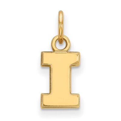 University of Illinois x-Small Pendant 14k Yellow Gold 4Y001UIL, MPN: 4Y001UIL, 886774857169
