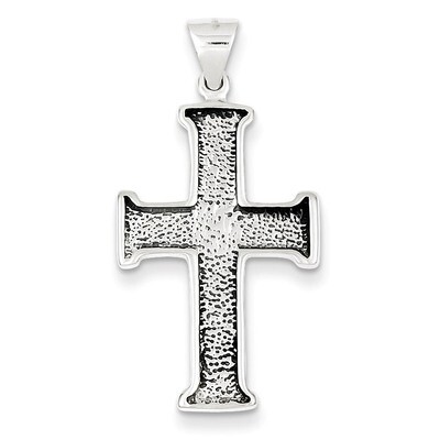 Cross Pendant Antiqued Sterling Silver QC3271, MPN: QC3271, 883957907994