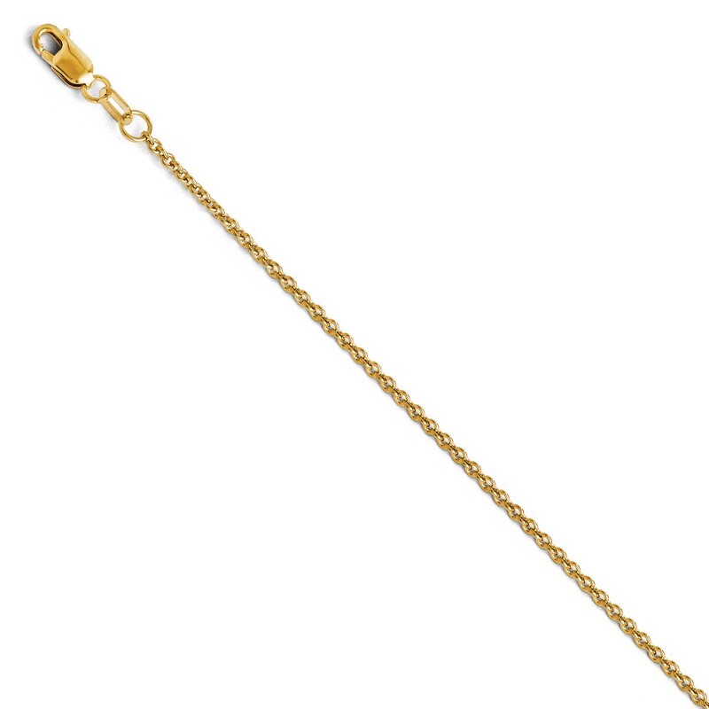 Leslie&#39;s Round Cable Chain 20 Inch - 14k Gold HB-1704-20, MPN: 1704-20, 886774995908