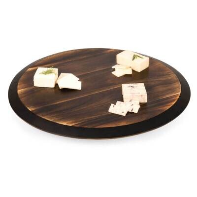 Acacia Wood with Chalkboard Rim Lazy Susan GM22387, MPN: GM22387, 99967444538