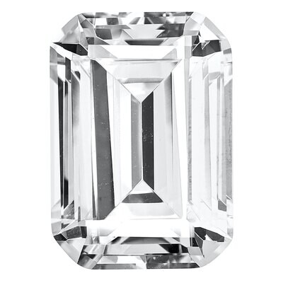 Cubic Zirconia White 9X7mm Emerald Cut A Quality Gemstone CZ-0907-OCE-WH-A, MPN: CZ-0907-OCE-WH-A,