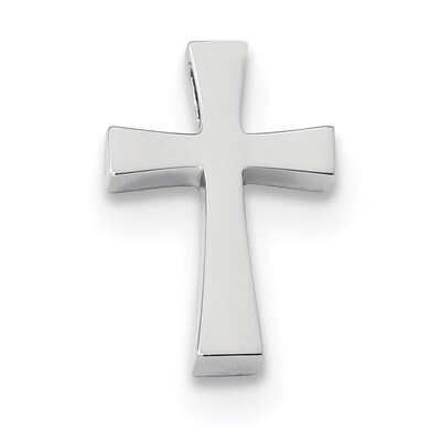 Polished Cross Chain Slide 14k white Gold K6156, MPN: K6156, 883957156804