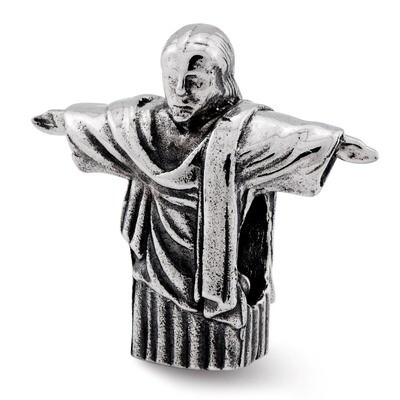 ChriSaint the Redeemer Bead - Sterling Silver QRS2357, MPN: QRS2357, 886774991856