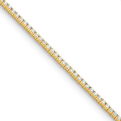 Diamond tennis bracelet 14k Gold X601AA, MPN: X601AA, 883957049922