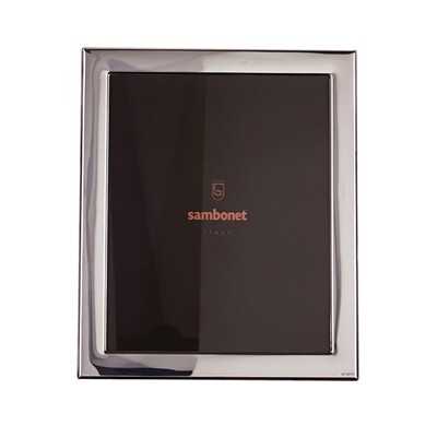 Sambonet flat picture frame 8 x 10 inch - silver bilaminate, MPN: 59660L43, 790955969681