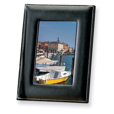 Black Leather 5 x 7 Inch Picture Frame GP5967, MPN: GP5967, 751148057264