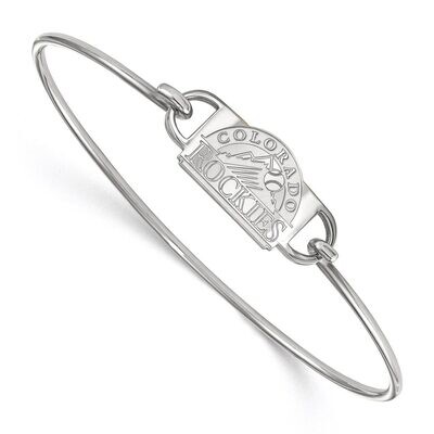Colorado Rockies Small Ctr Wire Bangle Sterling Silver SS008ROK-7, MPN: SS008ROK-7, 886774625508