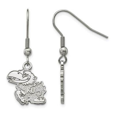 The University of Kansas Dangle Earrings Stainless Steel ST517UKS, MPN: ST517UKS, 634401015440