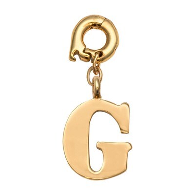 Nikki Lissoni G Charm Gold-Plated D1129GSG, MPN: D1129GSG, 8718819238966