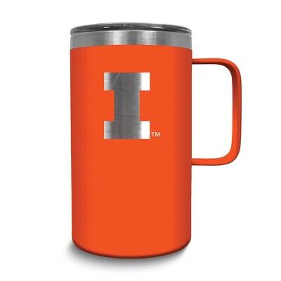 Collegiate Univeristy of Illinois Stainless Steel Hustle Mug GM26107-UIL, MPN: GM26107-UIL, 1955680…