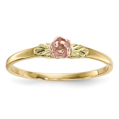 Black Hills Gold Rose Ring 10k Tri-color 10BH712, MPN: 10BH712, 191101731556